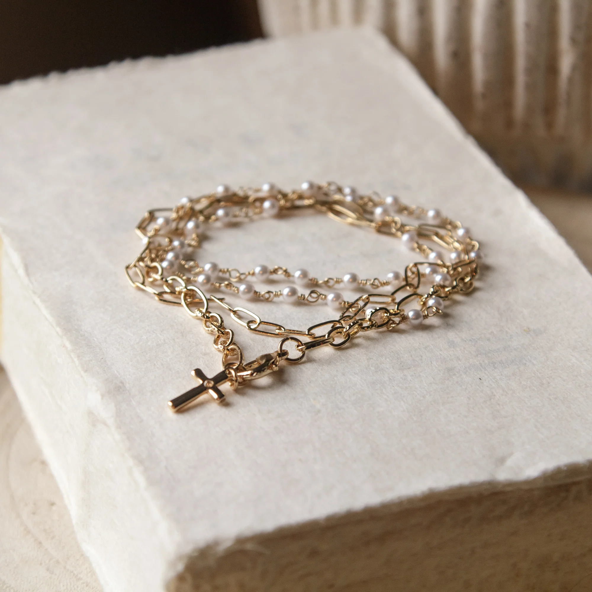Faithful & Beautiful Wraparound Necklace or Bracelet - Image 5