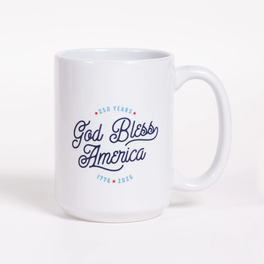 God Bless America 250th Commemorative Mug