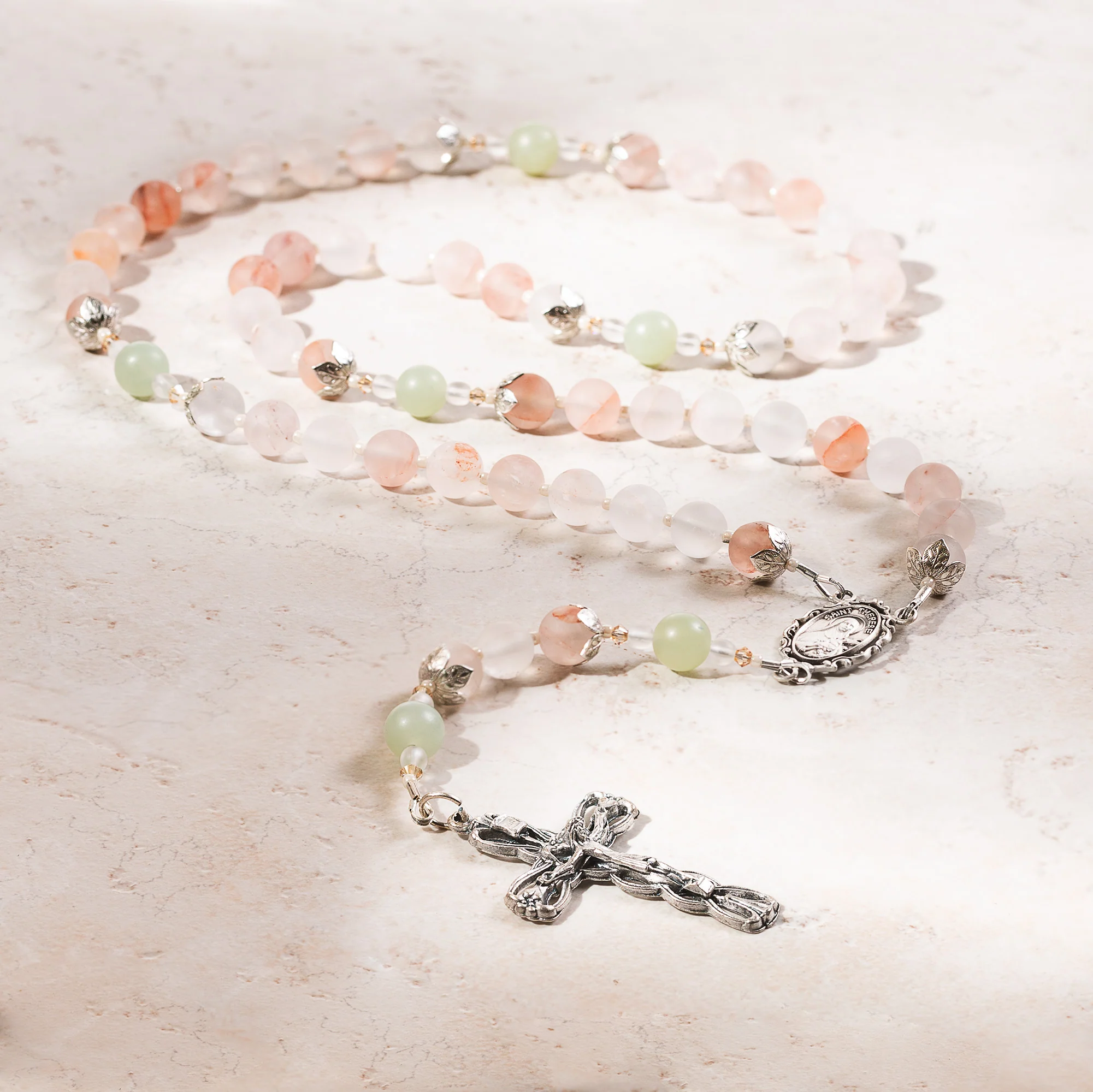 Heart of a Mother St. Therese Rosary