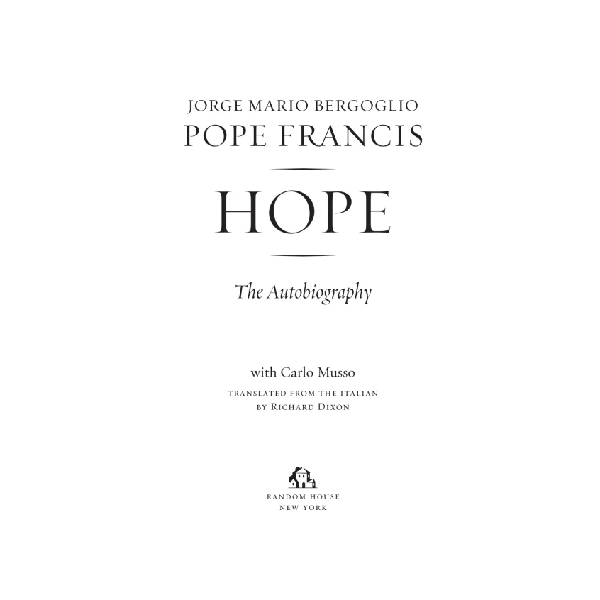 Hope: The Autobiography - by Pope Francis - Image 2