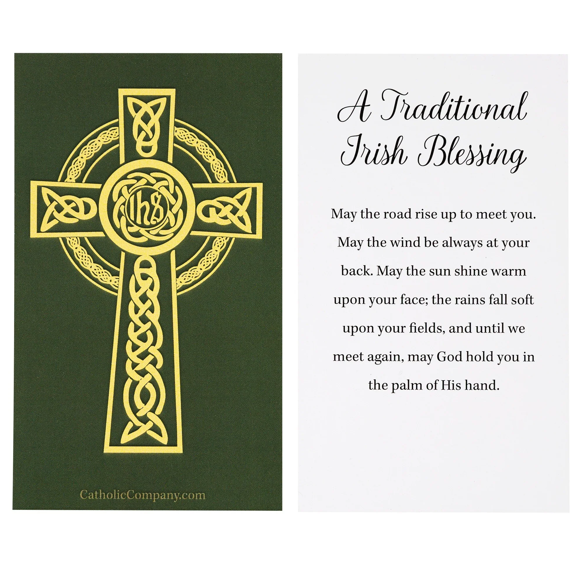 Irish Rosary with Sterling Silver Centerpiece and Cross - Image 4