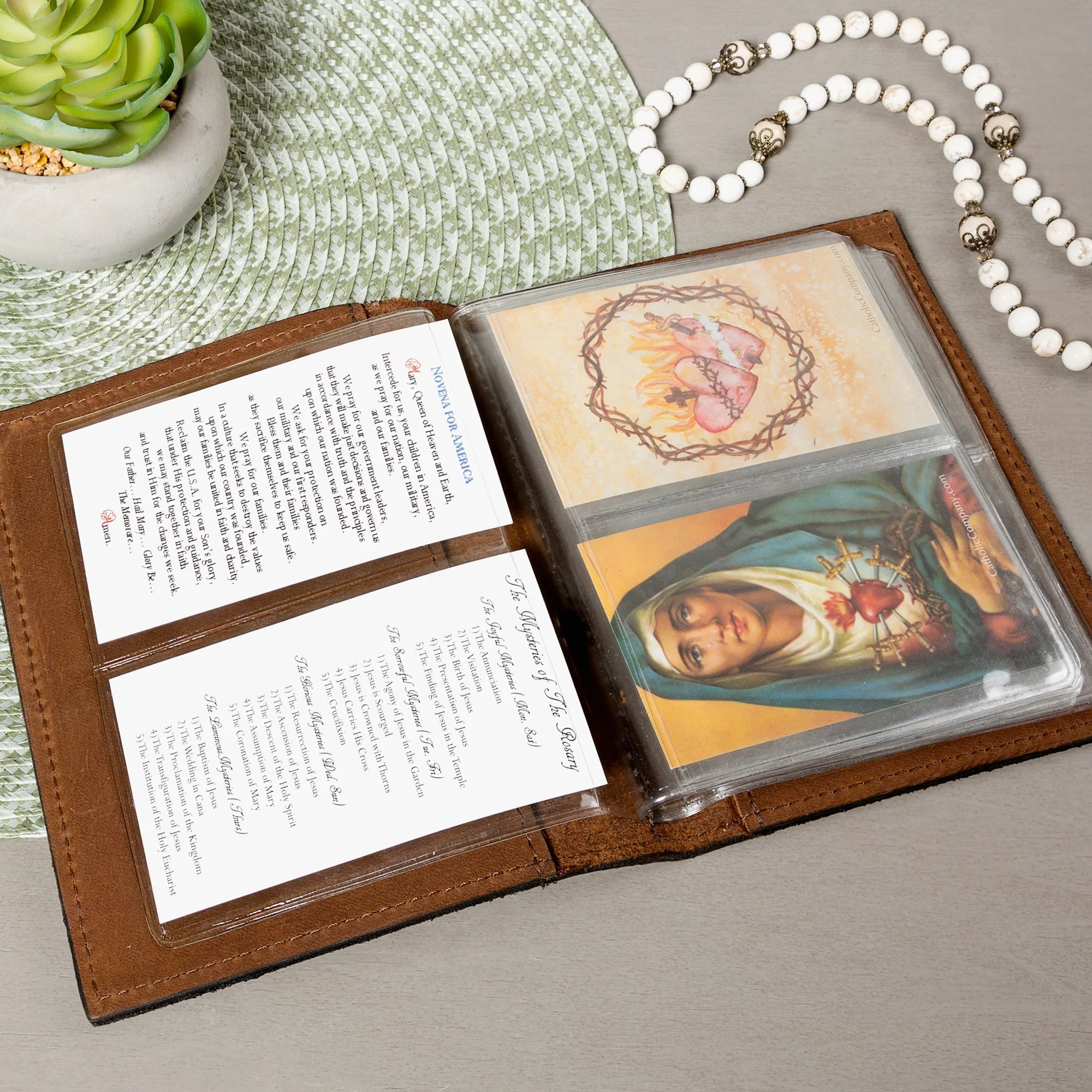 Mother Teresa Prayer Card Holder - Image 4