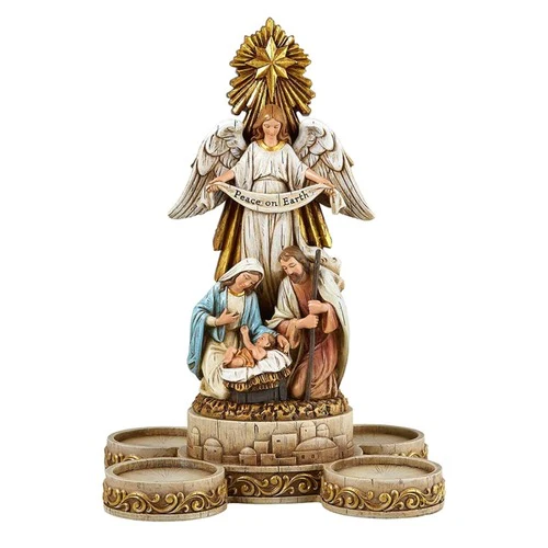 Nativity Votive Advent Candleholder - Image 3