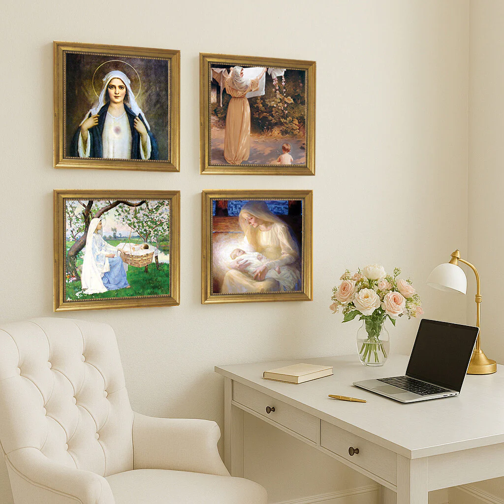 Noah's Prayer of Thanks Framed Canvas - Sacred Mini Collection - Image 3