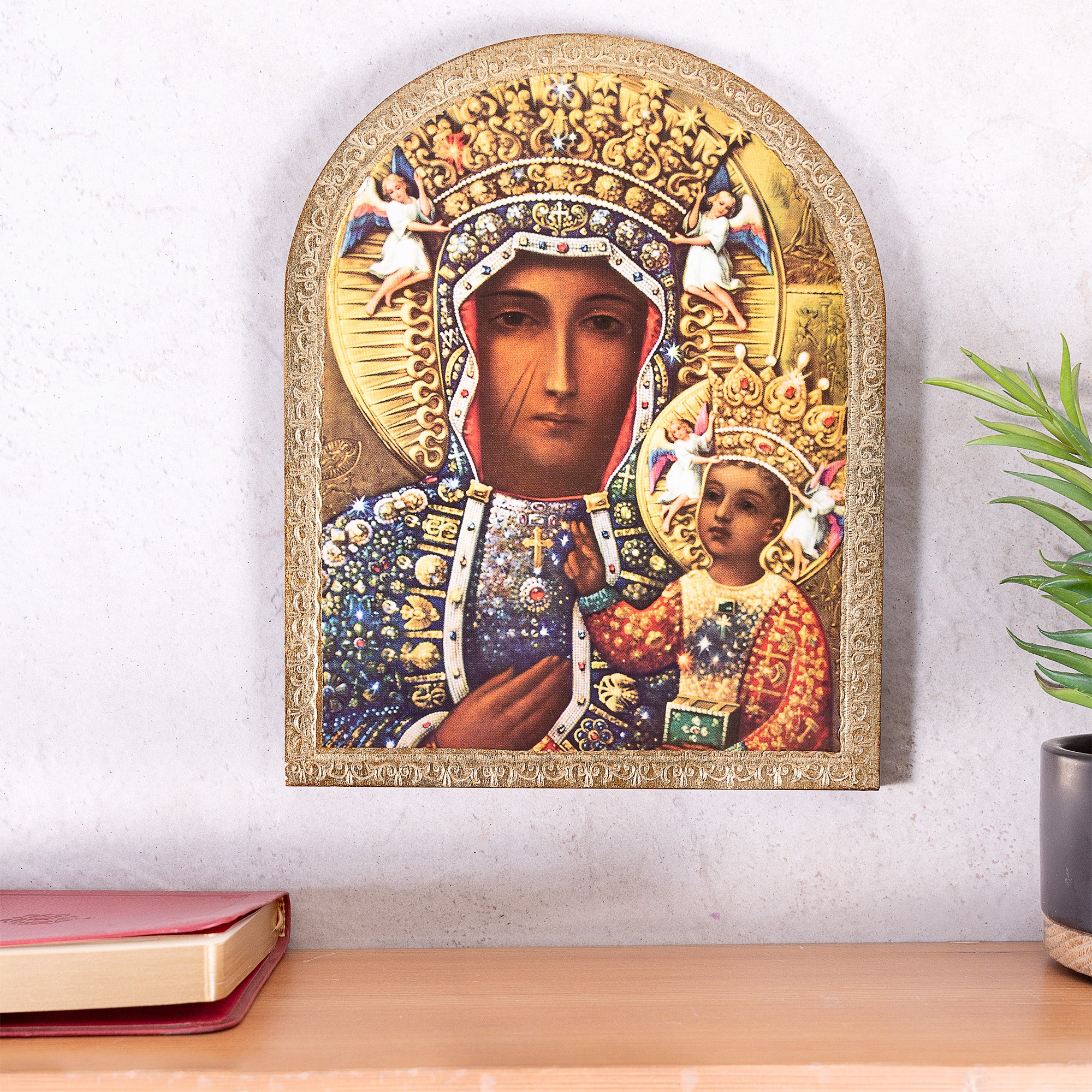 Our Lady of Czestochowa Icon Plaque - Image 2