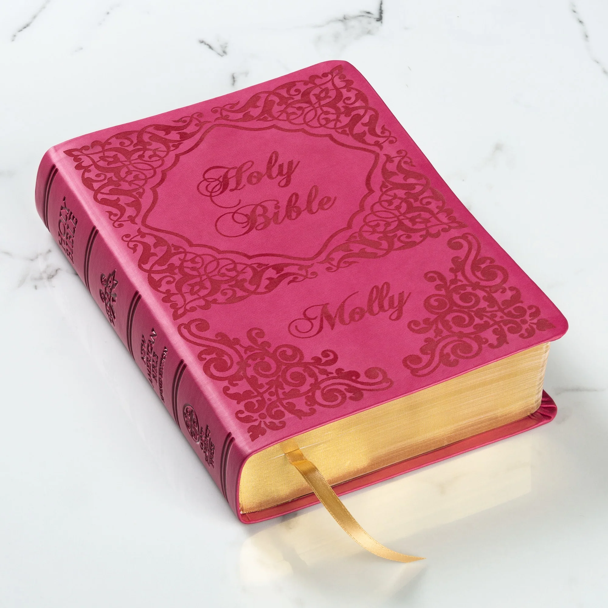Personalized Damask Bible - Image 10