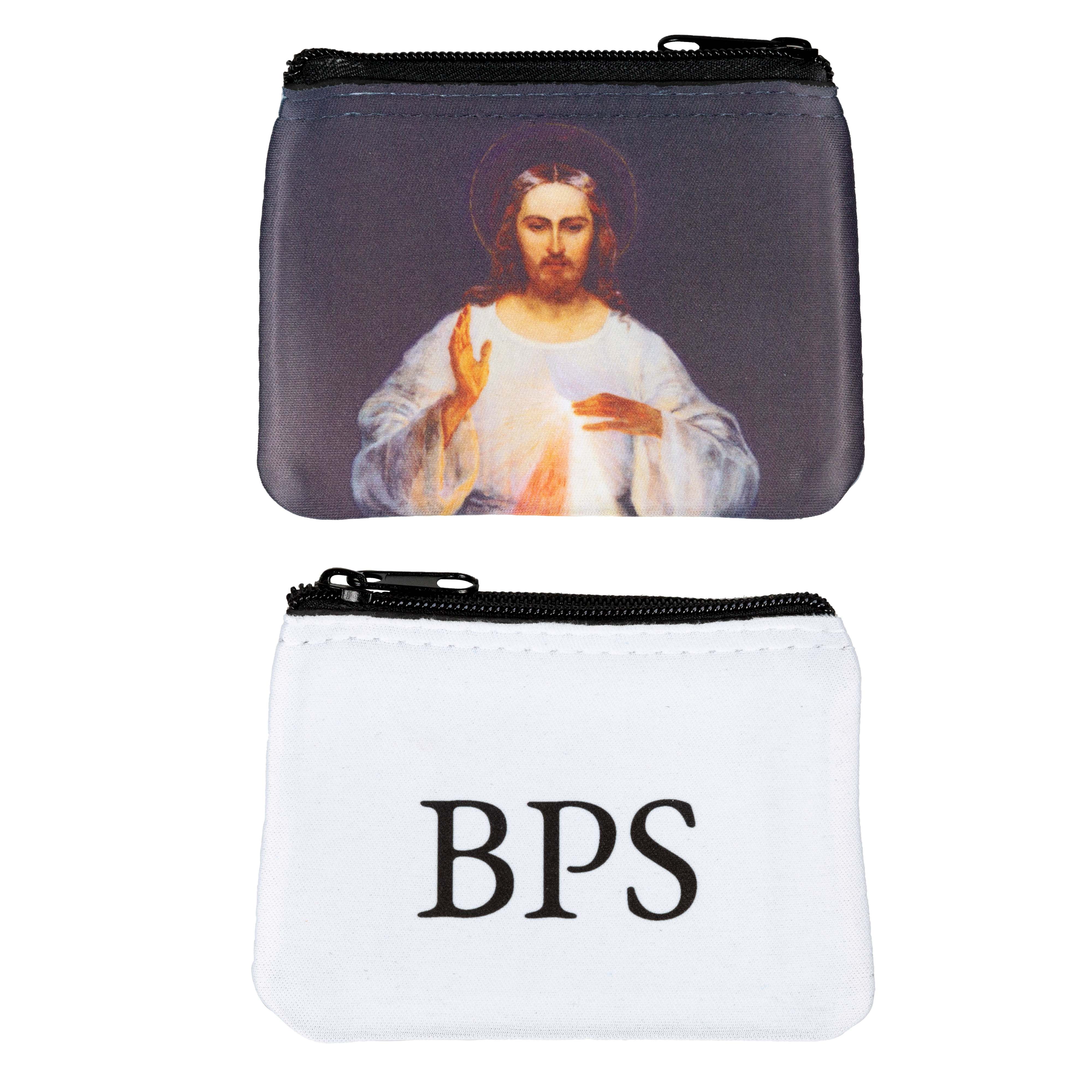 Personalized Divine Mercy Rosary Pouch - Image 3