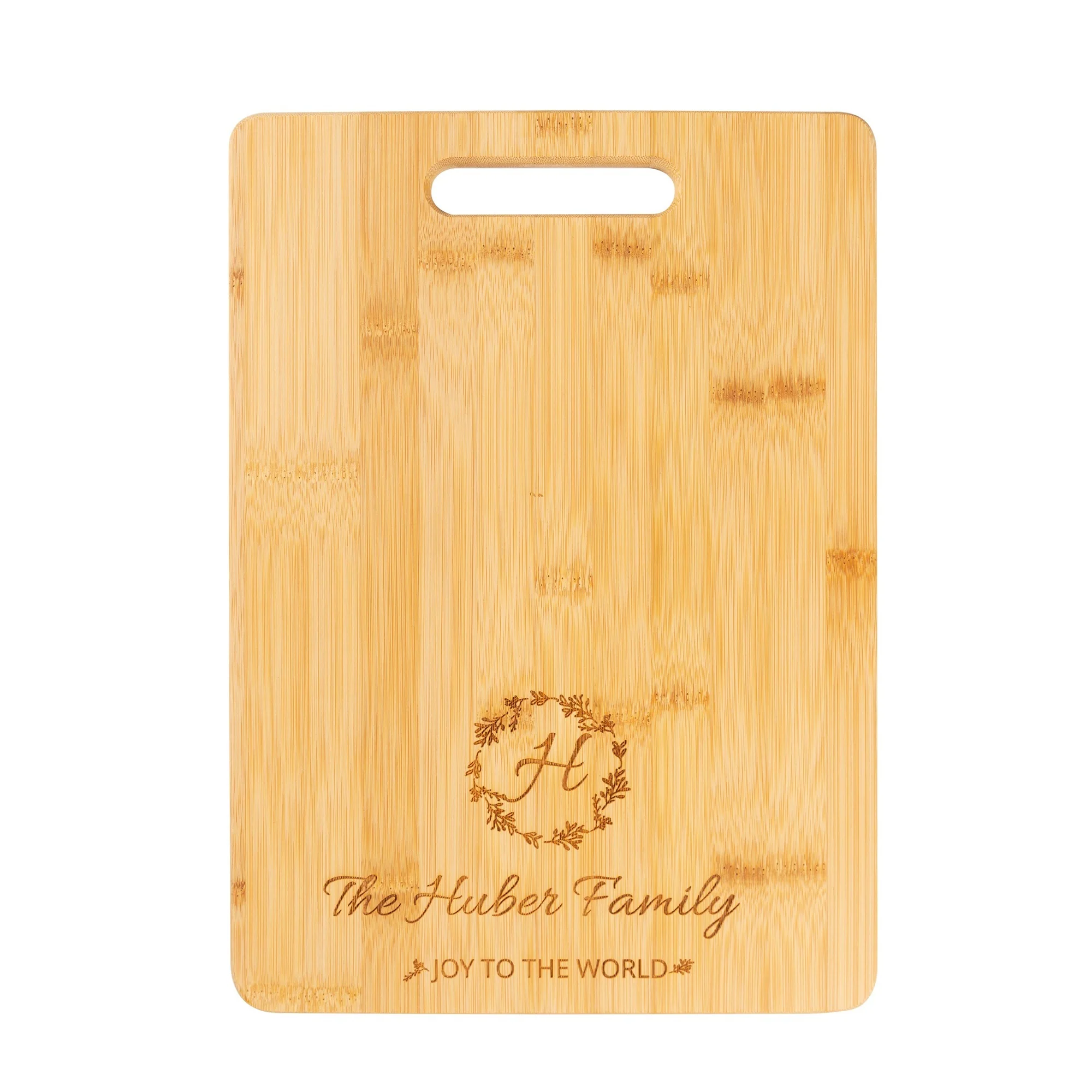 Personalized Joy to the World Cutting Board - Image 3