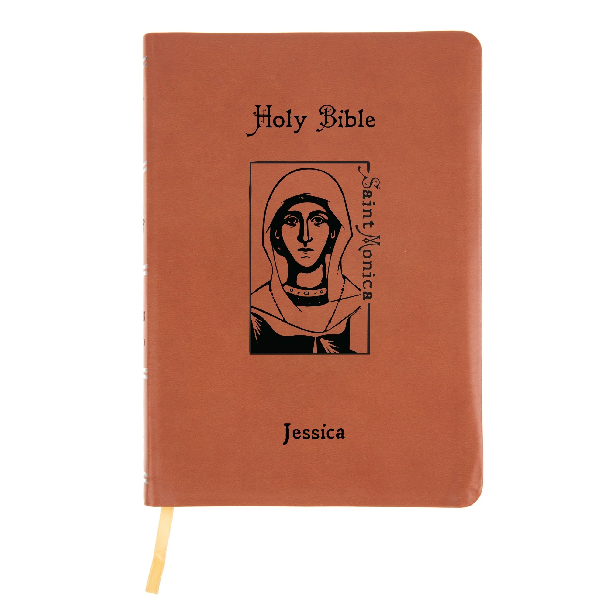 Personalized St. Monica Bible