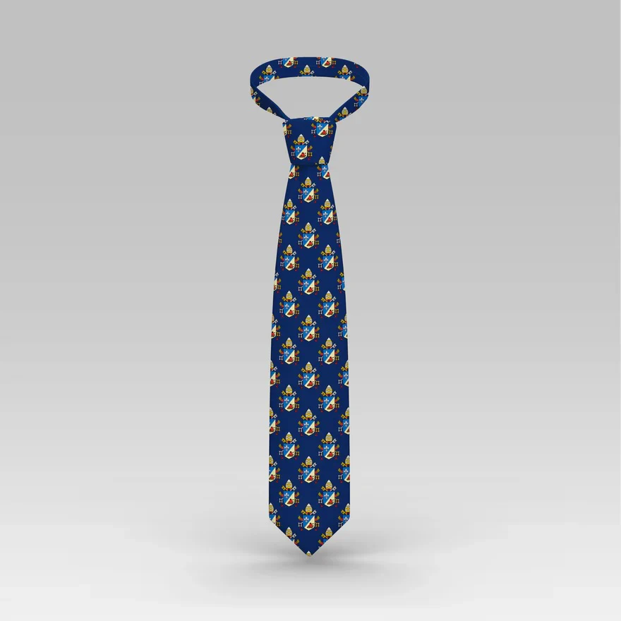Pope Leo XIV Coat of Arms Necktie - Image 5