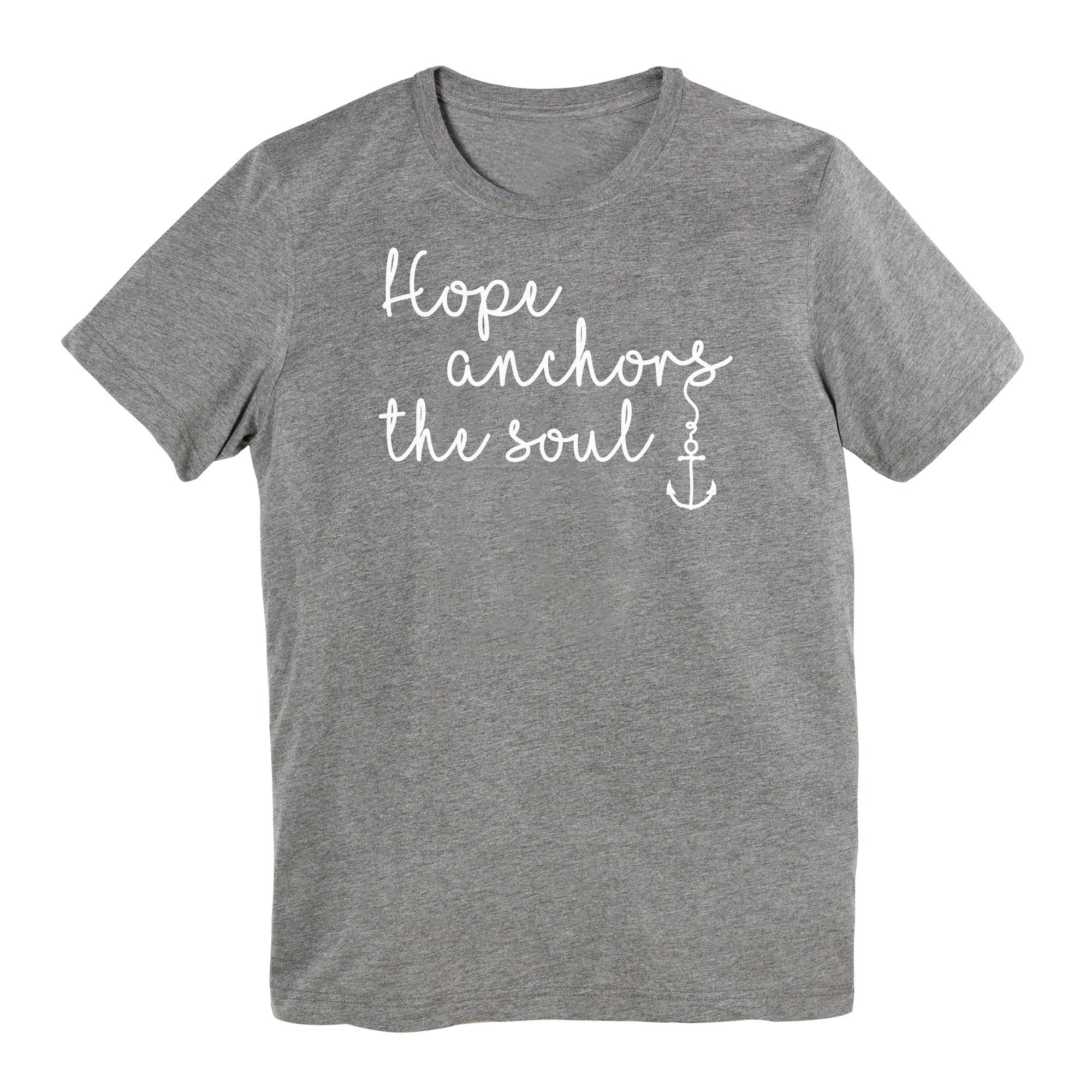 PrayStrong Hope Anchors the Soul Short Sleeve T-Shirt - Image 10