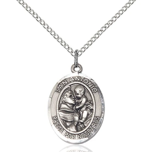 San Antonio Pendant, Bliss, Sterling Silver