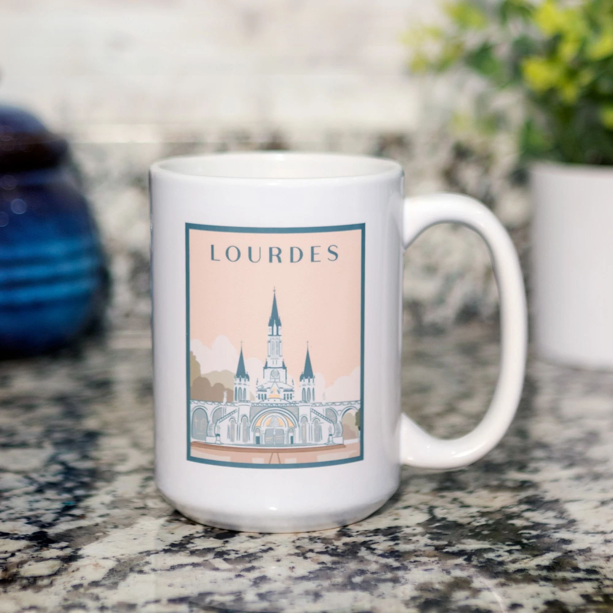 Sanctuary of Our Lady of Lourdes Mug