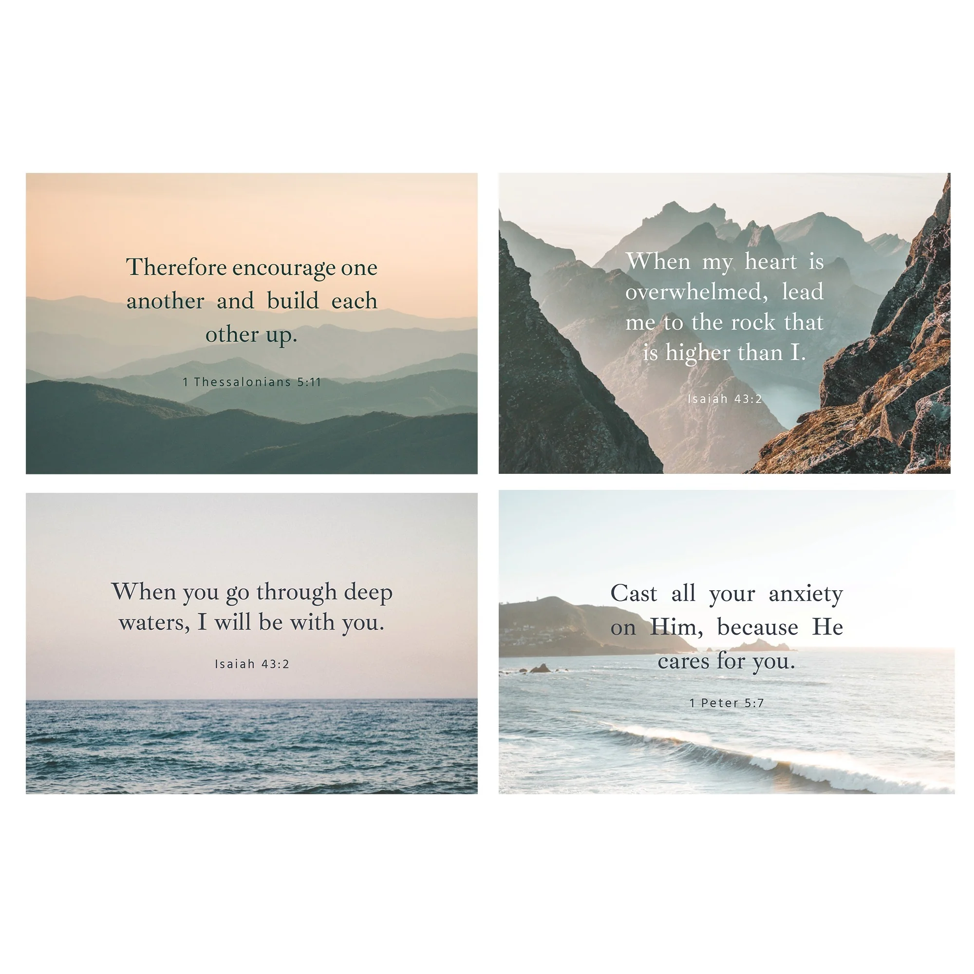 Scenic Scripture Note Card Set - Pack of 12 - Image 2