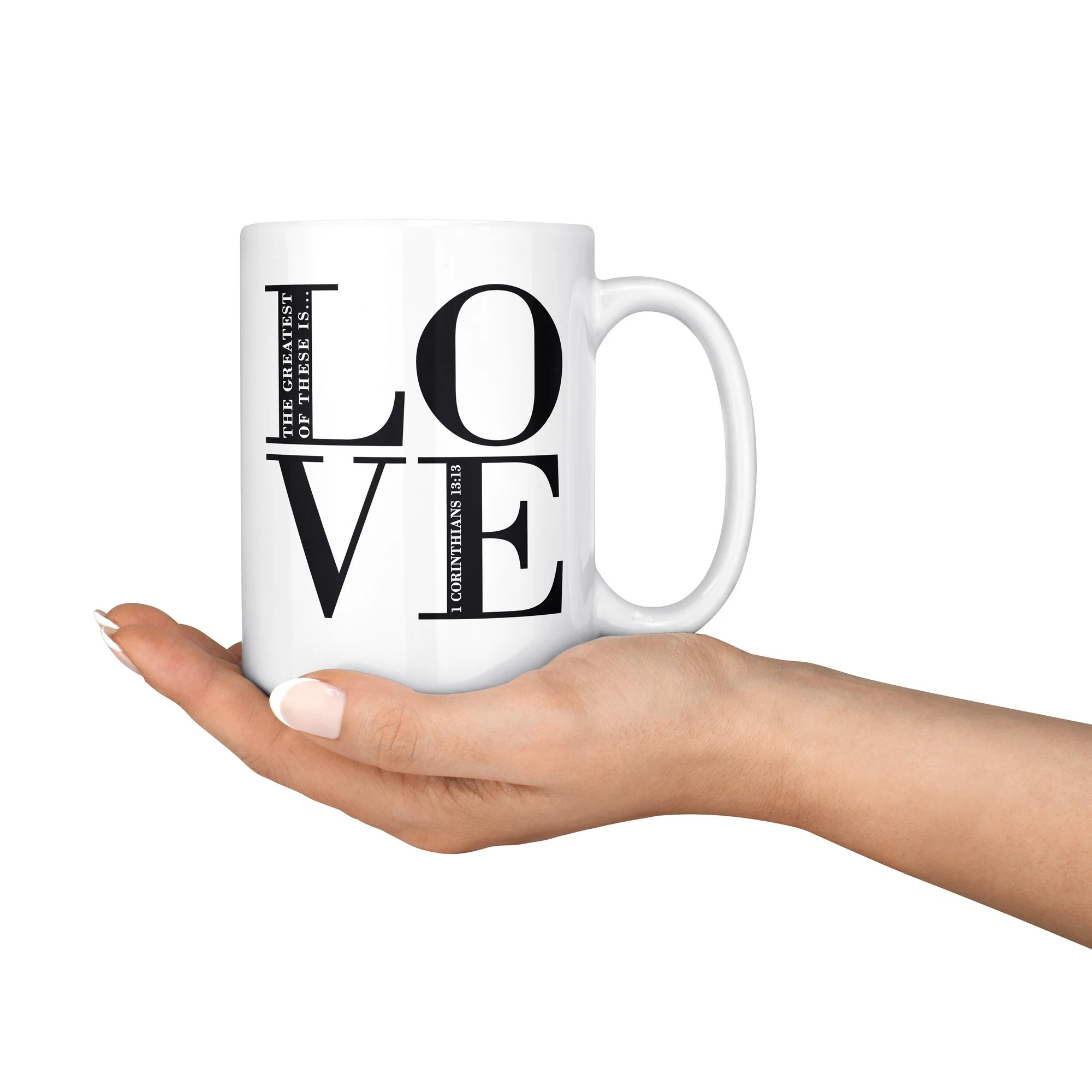Square Letters "Love" Mug - Image 3