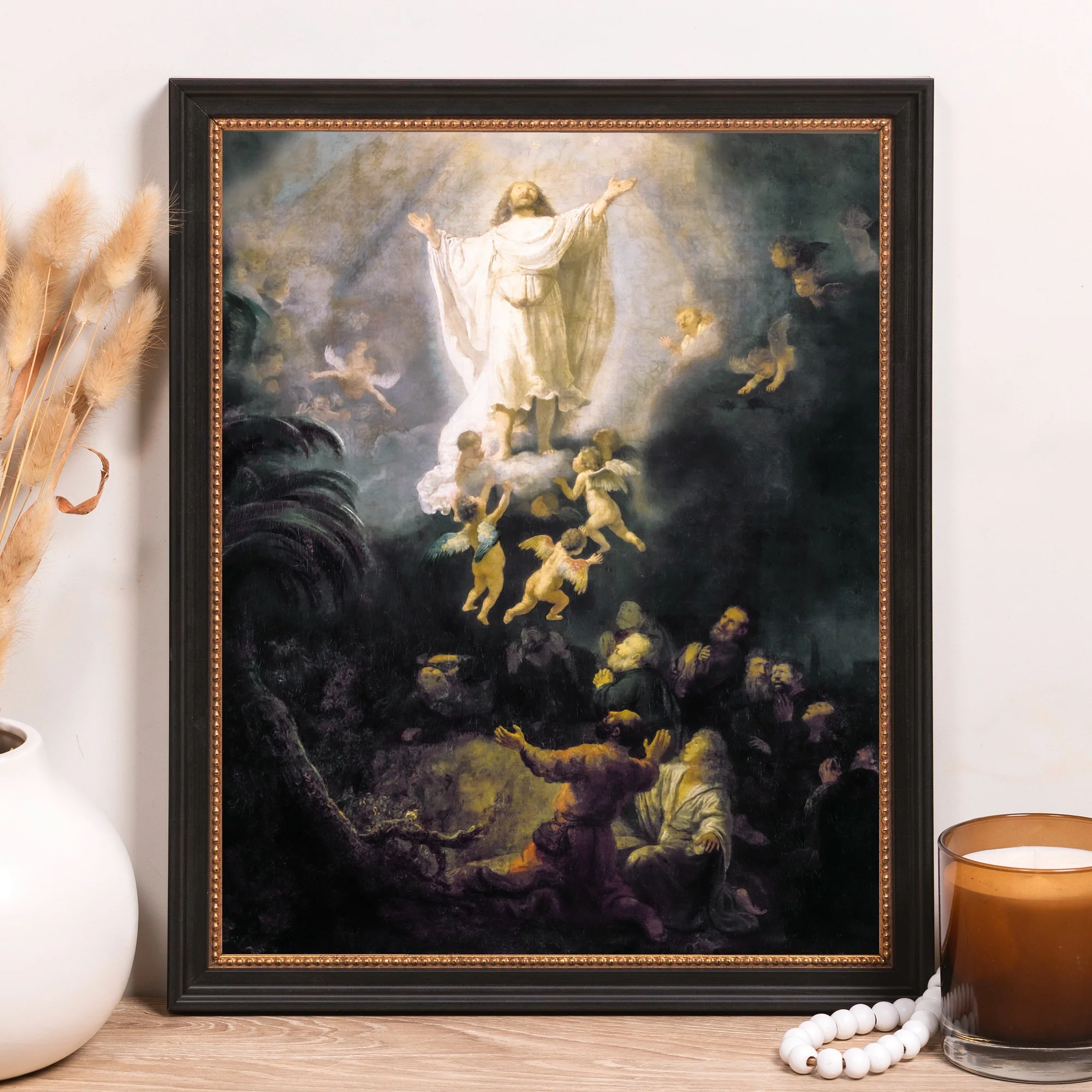 The Ascension of Christ Framed Canvas - Sacred Classics Collection - Image 10