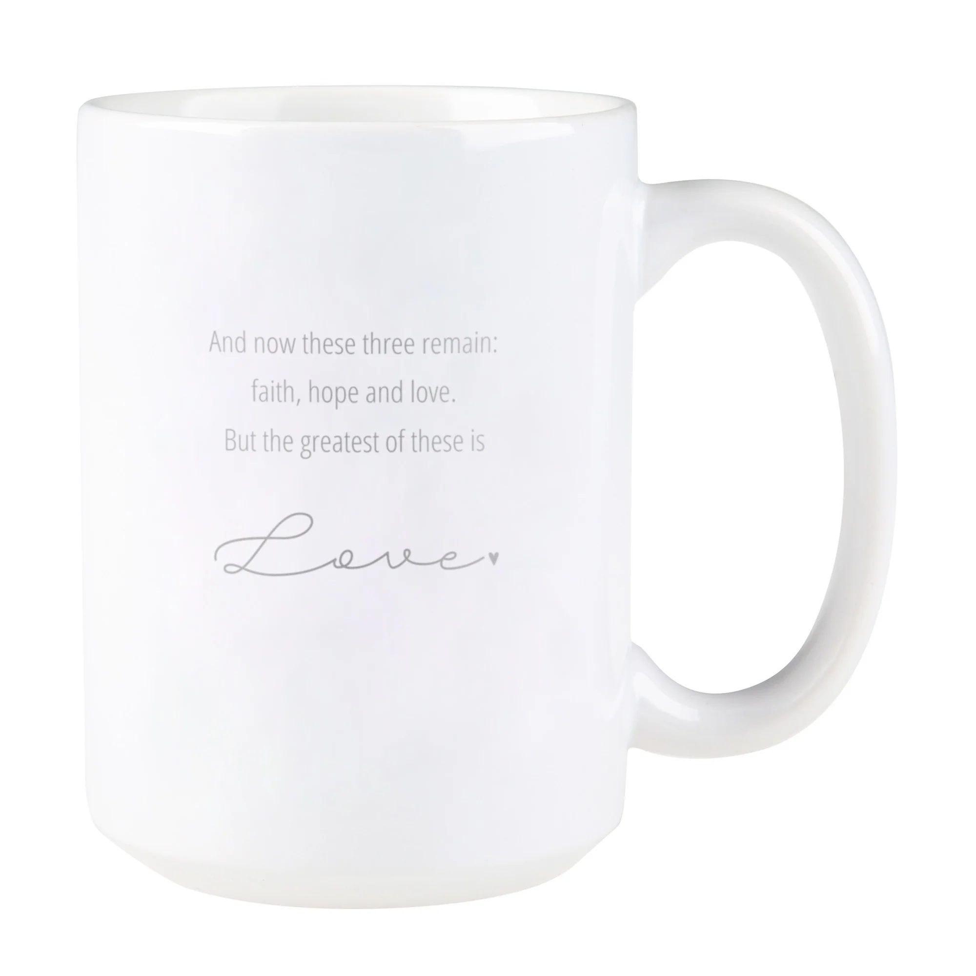The Greatest of These Mug - Image 3