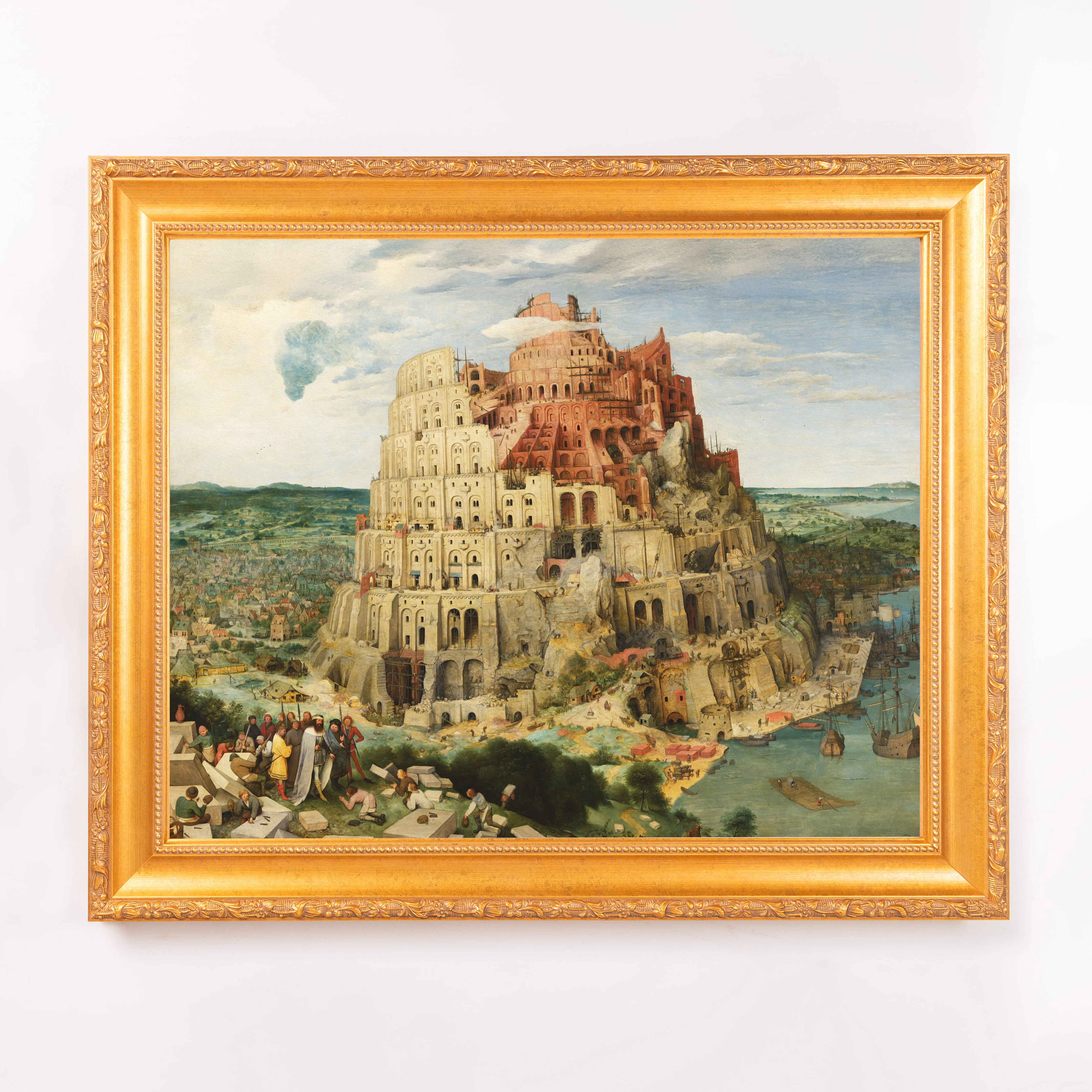 The Tower of Babel Framed Canvas - Sacred Signature Collection - Image 5