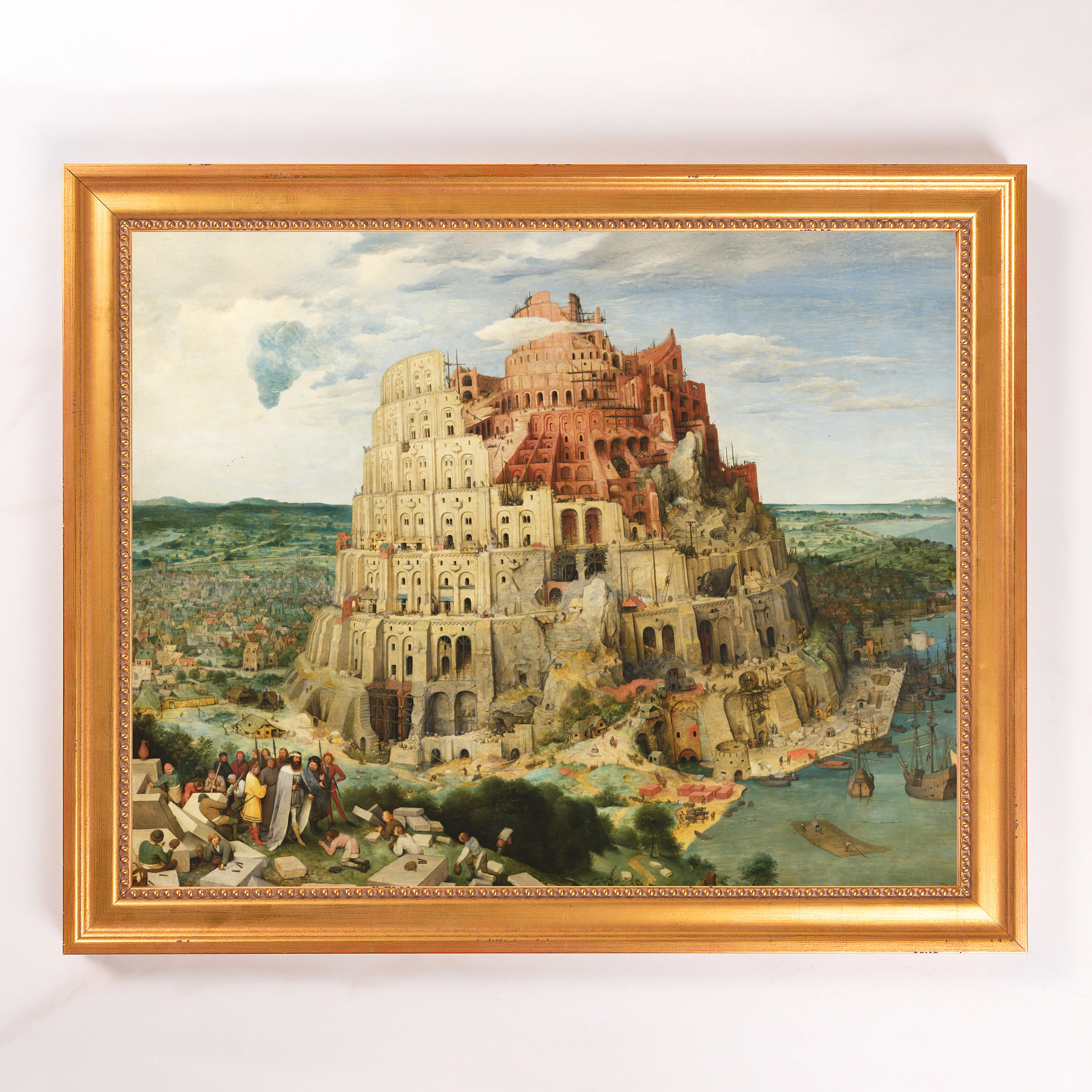The Tower of Babel Framed Canvas - Sacred Signature Collection - Image 8