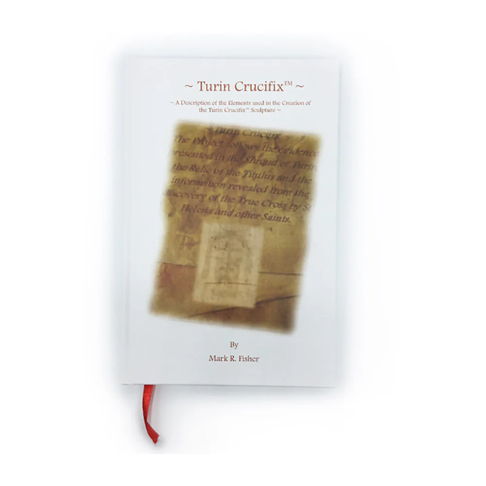 Turin Crucifix with Companion Book - 19.5" - Image 4