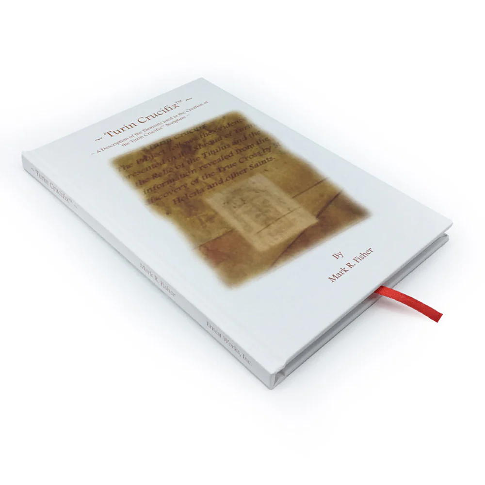 Turin Crucifix with Companion Book - 19.5" - Image 7