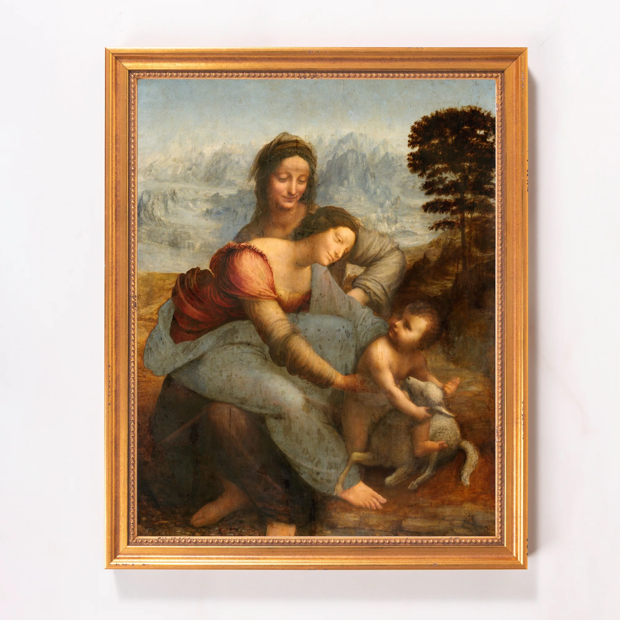 Virgin & Child with St. Anne Framed Canvas - Sacred Classics Collection - Image 7