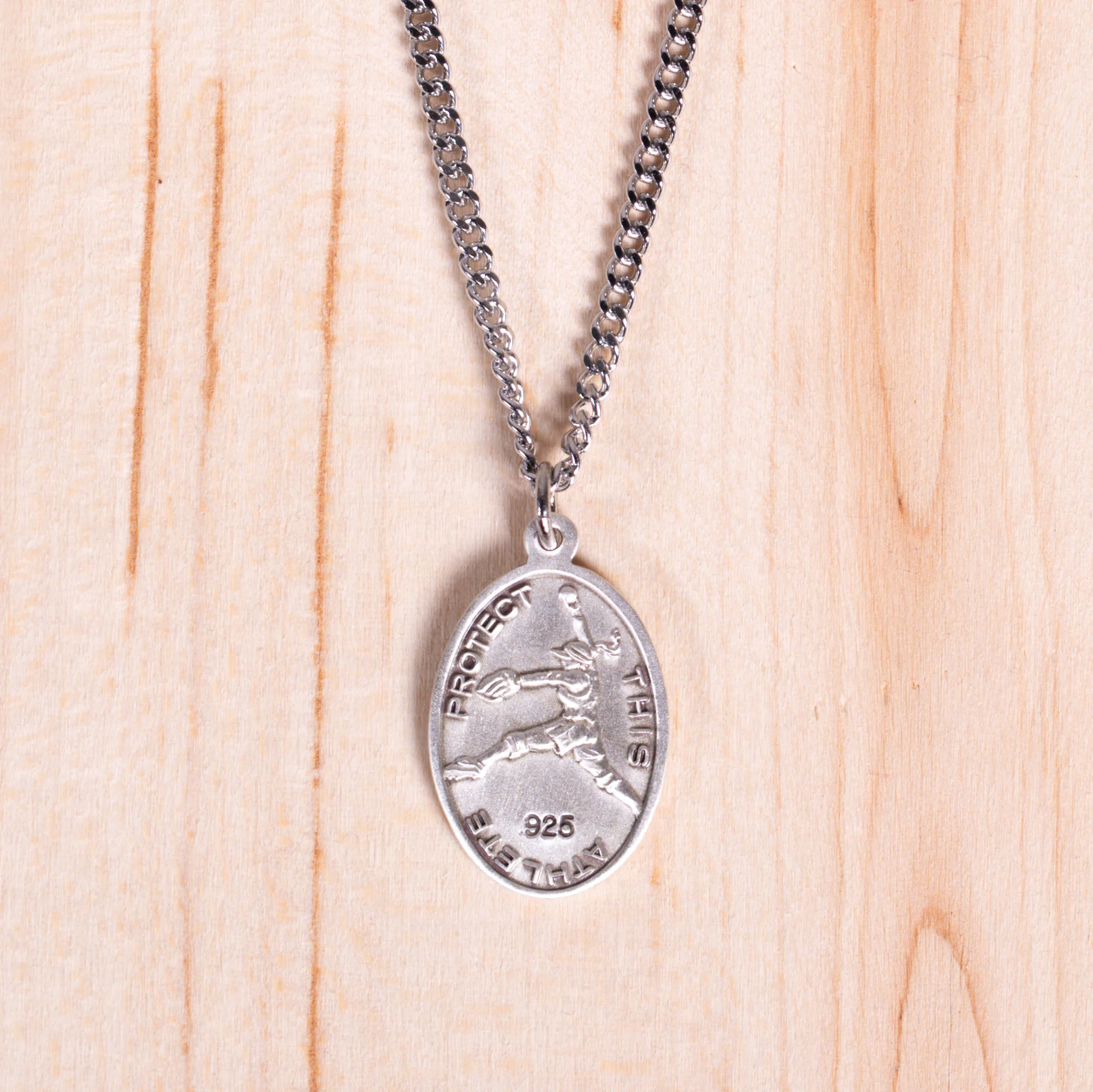 Women & Girls St. Sebastian Patron of Athletes Necklace - Multiple Sports - Image 8